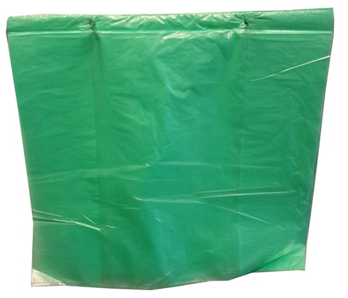 Kratzak 600/200x800x0,012mm HDPE groen 1000st 