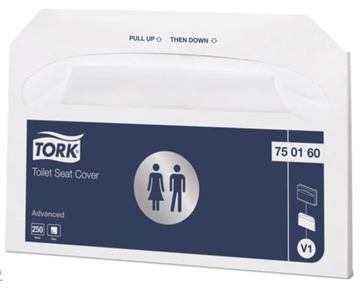 Tork Advanced Toilet Seat Cover 250stuks