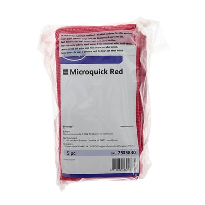 Taski Microquick werkdoek rood 