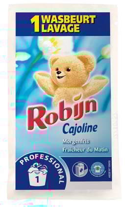 Robijn wasverzachter morgenfris sachets 100st x 50ml