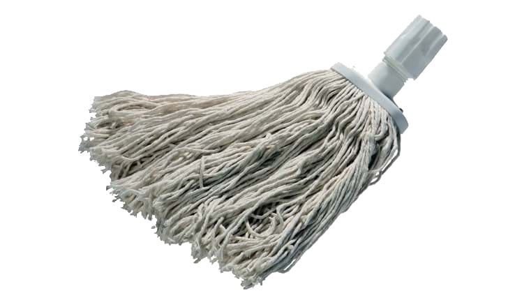 CaluClean Spaanse mop wit katoen