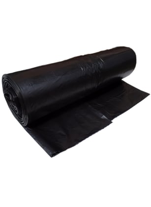 Afvalzak 90x125cm zwart HDPE T25 20st 