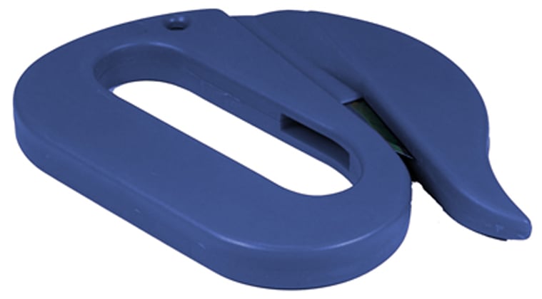 Detectamet detecteerbaar veiligheidsmes SK116 blauw