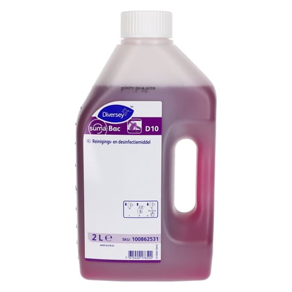 Suma Bac D10 reinigings- en desinfectie middel 2ltr