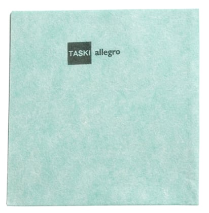 Taski Allegro semi-disposable poetsdoek groen 38x40cm 100st