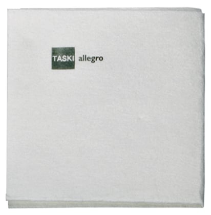 Taski Allegro semi-disposable poetsdoek wit 38x40cm 100st