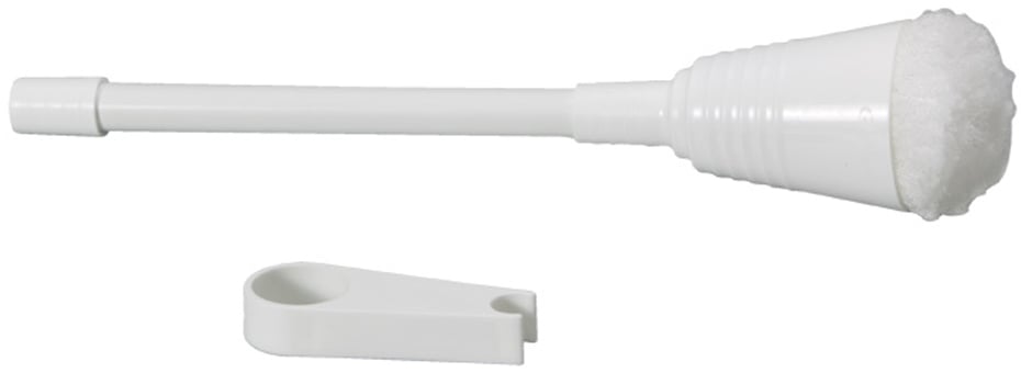 Borstel met klemmen t.b.v. Sani Antikalk