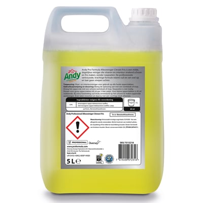 Andy Pro Formula allesreiniger citroen 5ltr