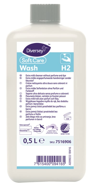 Soft Care Wash H2 handreinigingsmiddel