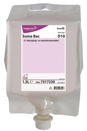 Suma Bac D10 reinigings- en desinfectie middel 1,5ltr