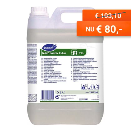 Taski Jontec Futur F1A 5ltr  krachtige vloerwasstripper