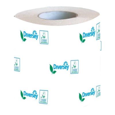 Diversey Hotel toiletpapier cellulose 2-laags 190vel per rol 24x4 rollen