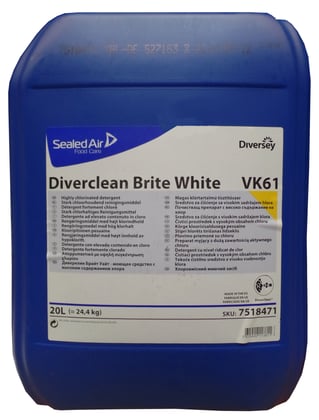 Diverclean Brite White VK61 20ltr W2