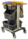 Taski Mini open basis trolley voor Jonmaster inclusief afvalzakhouder