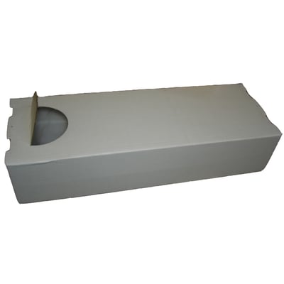 Afvalzak 18/4x35cm transparant LDPE 20my 1000st