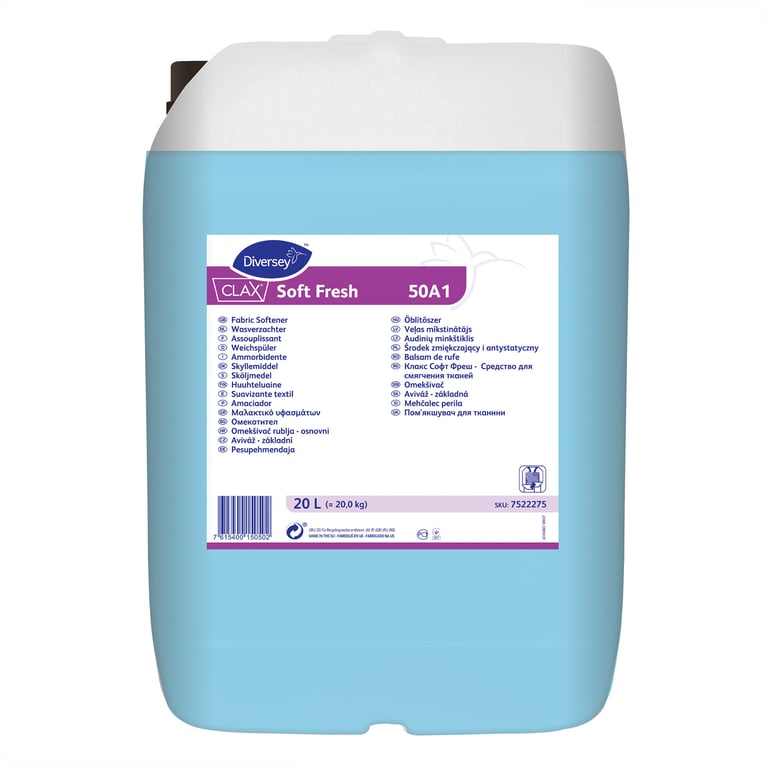 Clax Soft Fresh 50A1 licht lgeparfumeerde wasverzachter