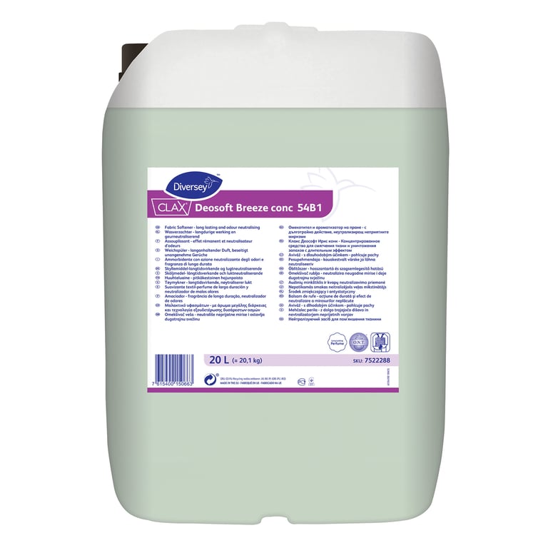 Clax Deosoft Breeze 54B1 20ltr wasverzachter