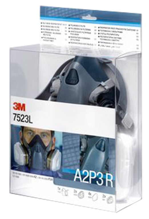 3M herbruikbare halfgelaatsmasker set