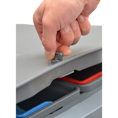 Diversey Protect gesloten trolley klein