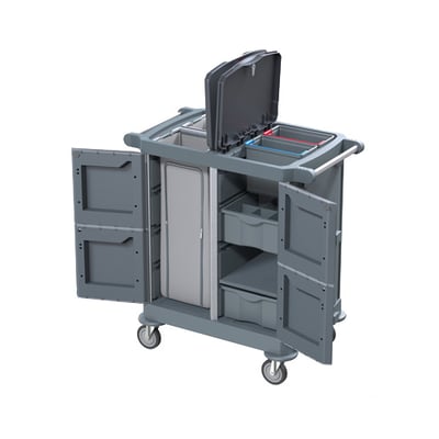 Diversey Protect gesloten trolley klein
