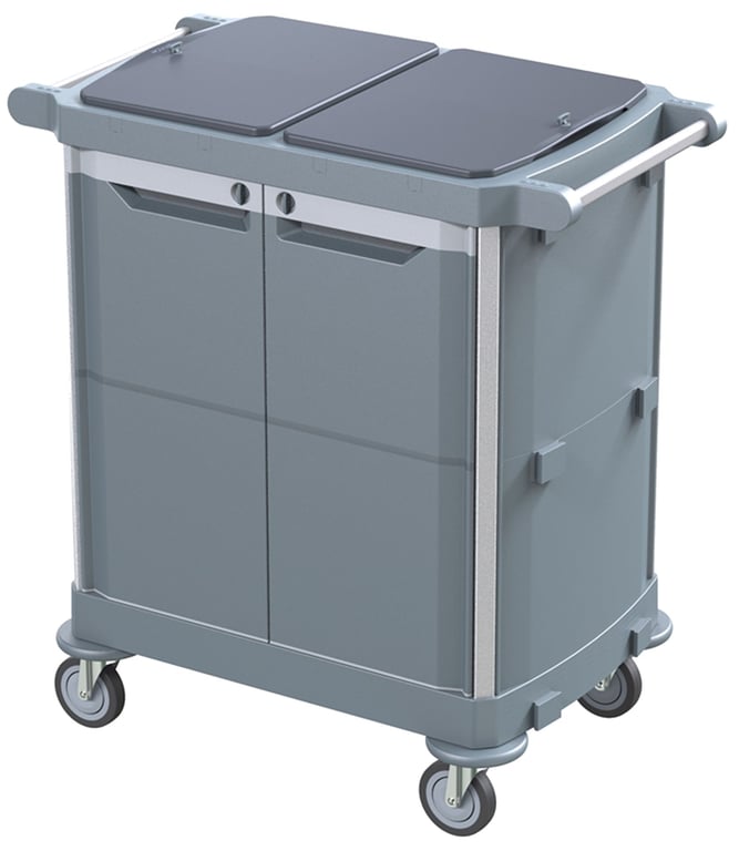 Diversey Protect gesloten trolley klein