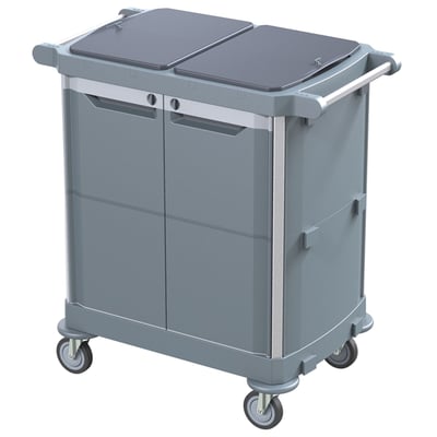 Diversey Protect gesloten trolley klein 