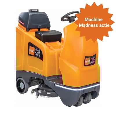 Taski Swingo 2100 micro Li Ion 150 Ah  schrobzuigmachine