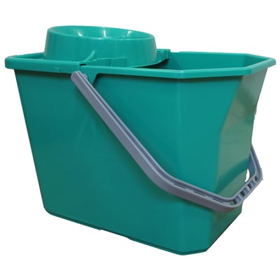 Comfort dweilemmer met pers 15ltr groen