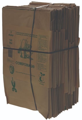 Papieren containerzak 70x110 plus 25cm 140ltr 