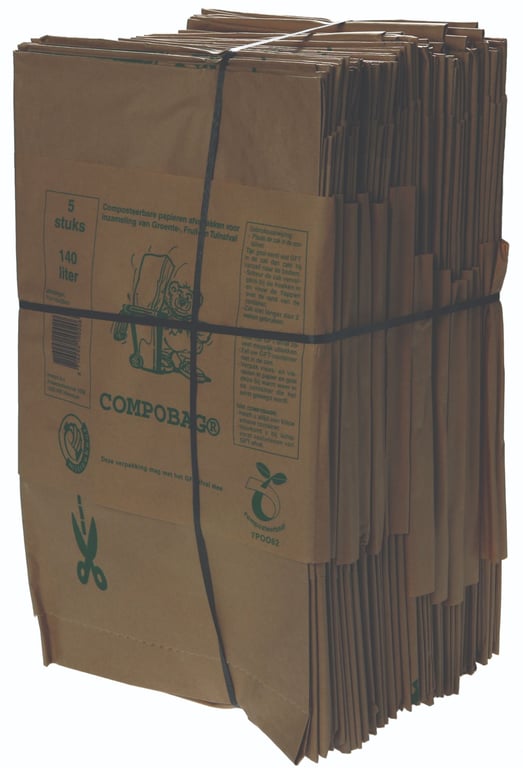 Papieren containerzak 140 liter