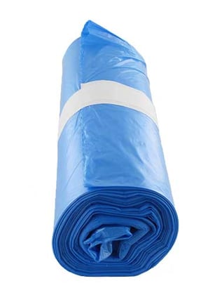 CaluClean afvalzak 90x110cm blauw LDPE T70 10st