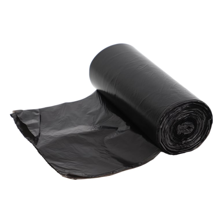 CaluClean afvalzak 50x55cm zwart HDPE T15 50st zwart