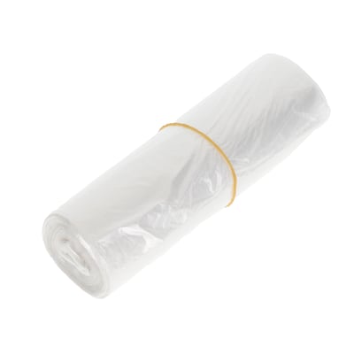 CaluClean afvalzak 50x55cm  transparant HDPE T10 50st