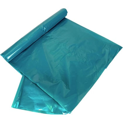 Afvalzak 90x110cm blauw LDPE T70 10st