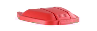 Rubbermaid deksel voor mobiele container 110ltr rood
