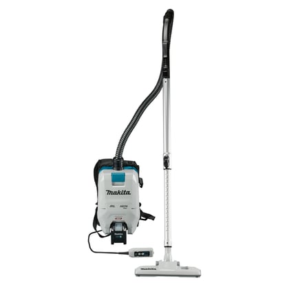 Makita 40V Max rugstofzuiger incl. snellader en 2 accu's