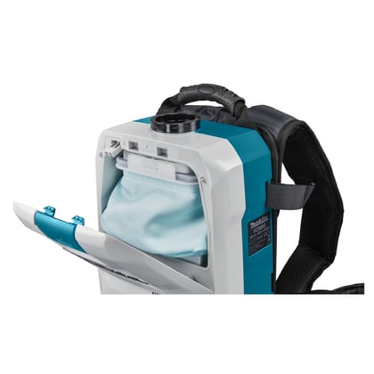 Makita 40V Max rugstofzuiger incl. snellader en 2 accu's