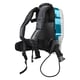Makita 40V Max rugstofzuiger incl. snellader en 2 accu's 