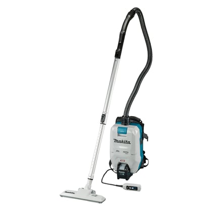 Makita 40V Max rugstofzuiger incl. snellader en 2 accu's
