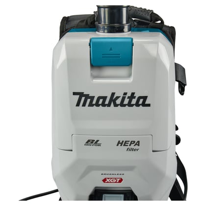 Makita 40V Max rugstofzuiger incl. snellader en 2 accu's