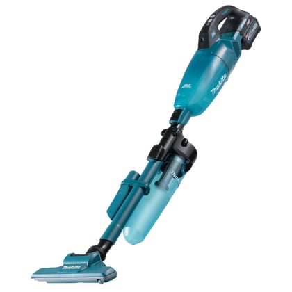 Makita steelstofzuiger XGT 40V max blauw