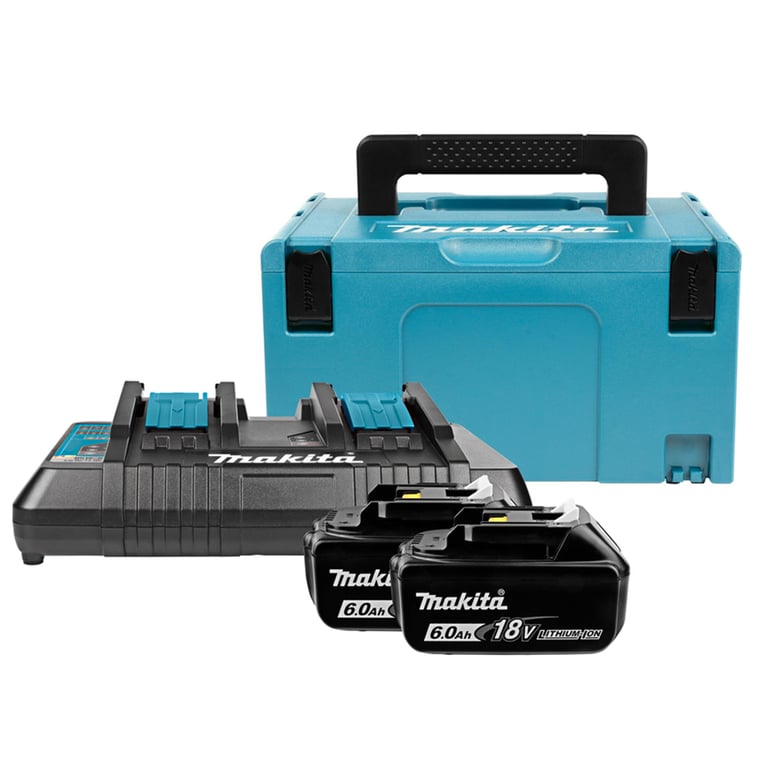 Makita startset met accu's en snellader