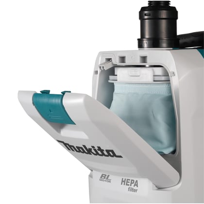 Makita rugstofzuiger voor schoonmaak excl accu's en lader