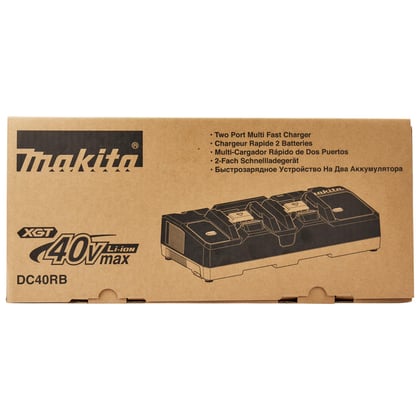 Makita duo snellader XGT DC40RB 