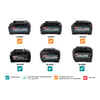 Makita VC011GM2NL1 rugstofzuiger XGT 40V max inclusief snellader en 2 batterijen