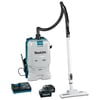 Makita VC011GM2NL1 rugstofzuiger XGT 40V max inclusief snellader en 2 batterijen