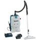 Makita VC011GM2NL1 rugstofzuiger XGT 40V max inclusief snellader en 2 batterijen