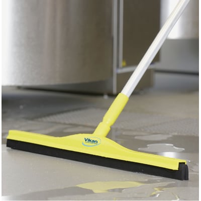 Vikan vloertrekker 40cm hygiënische cassette geel