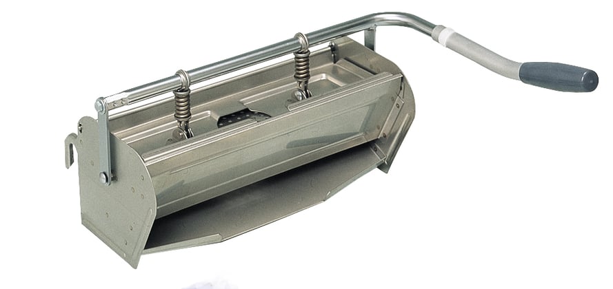 RVS vlakmop-pers 40cm