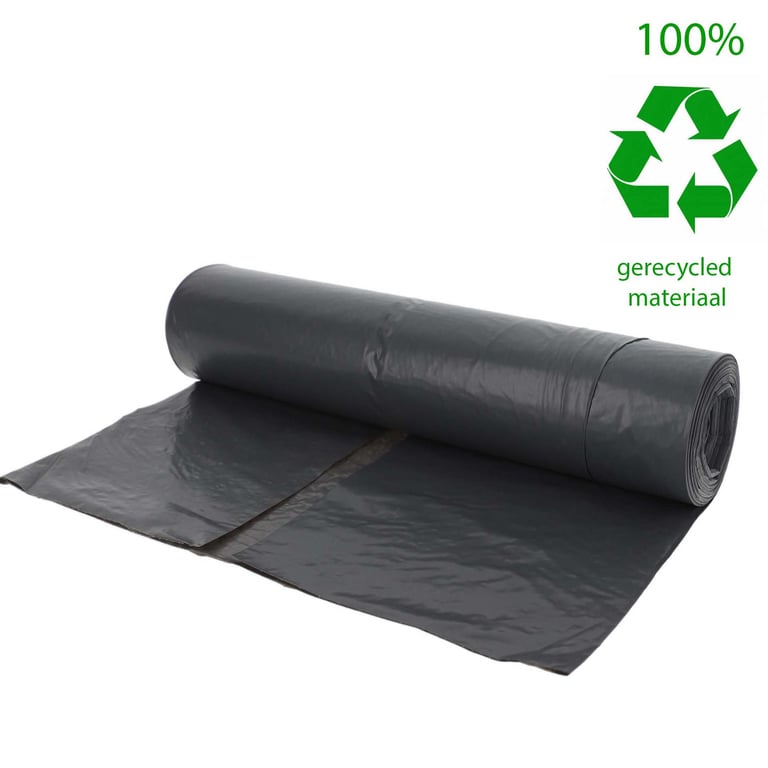 CaluClean afvalzak 60x120cm grijs LDPE T60 20st